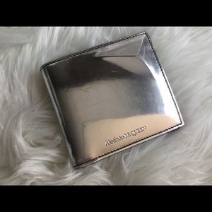 Alexander McQueen Mirror Mens wallet